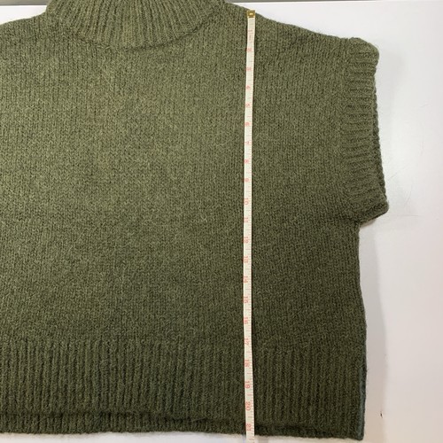 Mint Velvet Sleeveless Mock neck Wool Alpaca Blend Sweater Vest - photo 5