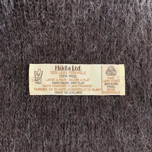 Vintage Hilda Ltd. Scarf 100% Pure Wool Made In Iceland - photo 3