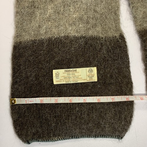 Vintage Hilda Ltd. Scarf 100% Pure Wool Made In Iceland - photo 4
