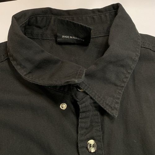 Milwaukee Leather Black Sleeveless Button Up Vest Large - photo 4