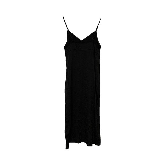 My Sisters Closet Black Lace Trim Babydoll Slip Dress - photo 3