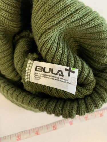 Bula Beanie Green Wool Hat Made In Canada - photo 2