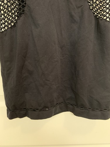 La Senza BODYCON DRESS Size M Sexy Peekaboo LBD Rave Club - photo 5
