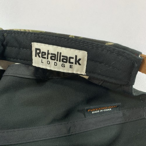 5 Panel Camo Hat Retallack Lodge Adjustable - photo 5