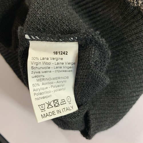 Montechiaro Merino Wool Sweater Mens XXL Striped Made In Italy - photo 4