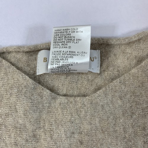 Bianco & Blu Merino Wool Cashmere Sweater M Made In Italy - photo 4