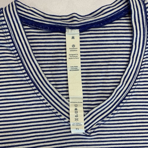 Lululemon Striped T-shirt Bundle Medium Activewear Athleisure - photo 2