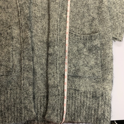 Line The Label Cardigan Merino Wool Mohair XS Heathered Grey - photo 5