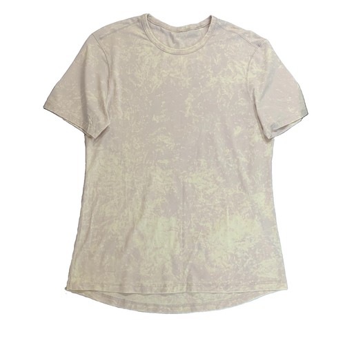 Lululemon T-shirt Bundle Womens Large Pink Acid Wash Grey Stripe - photo 2