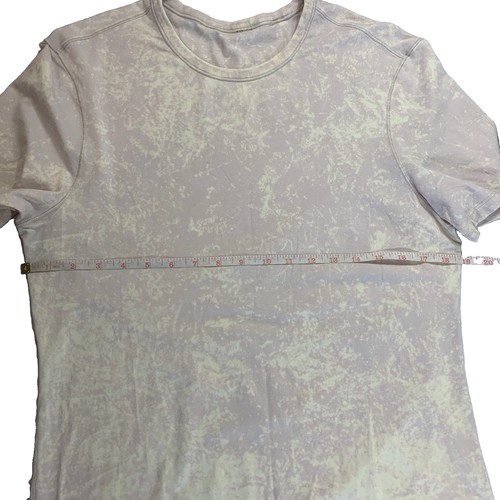 Lululemon T-shirt Bundle Womens Large Pink Acid Wash Grey Stripe - photo 4