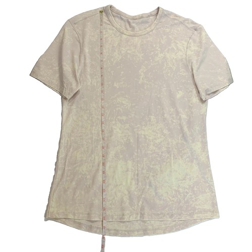 Lululemon T-shirt Bundle Womens Large Pink Acid Wash Grey Stripe - photo 5