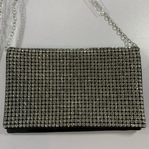 AMBER SCEATS Stella Crystal Crossbody Bag Evening Clutch - photo 2