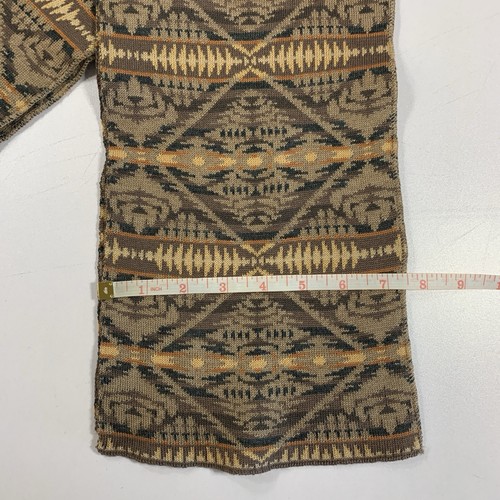 Pendleton Scarf 100% Merino Wool Southwest Geometric Trapper Pea - photo 4