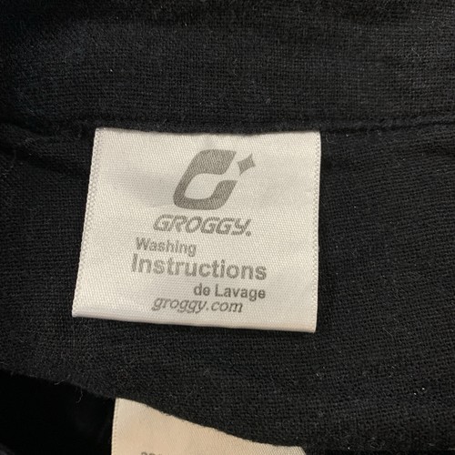 Groggy Black Linen Blend Shorts Size 7 Bubble Pockets Y2K - photo 5