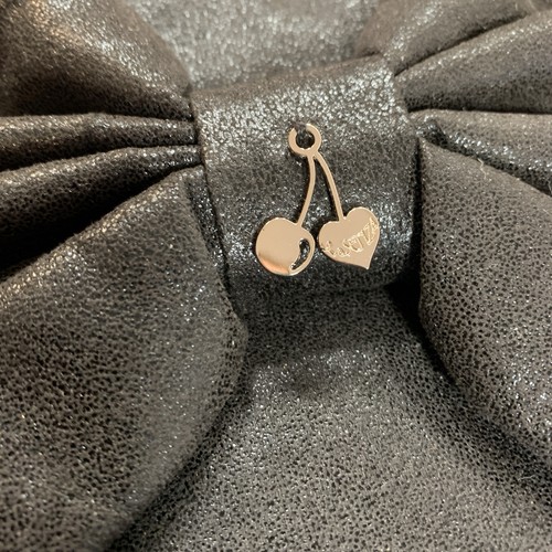 La Senza Bag Bow Sparkly Faux Leather Animal Print Interior NWT - photo 3