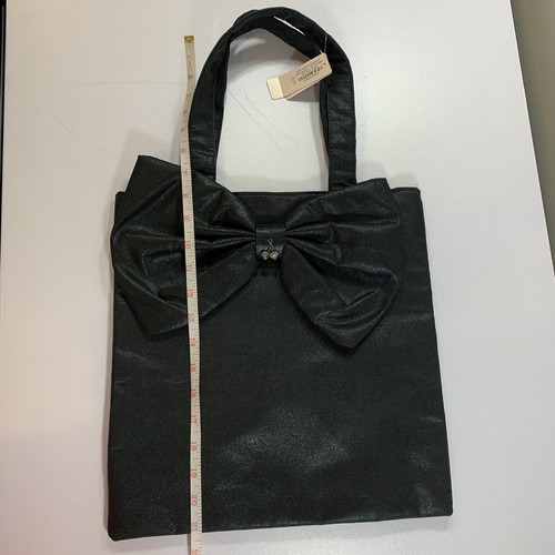 La Senza Bag Bow Sparkly Faux Leather Animal Print Interior NWT - photo 5