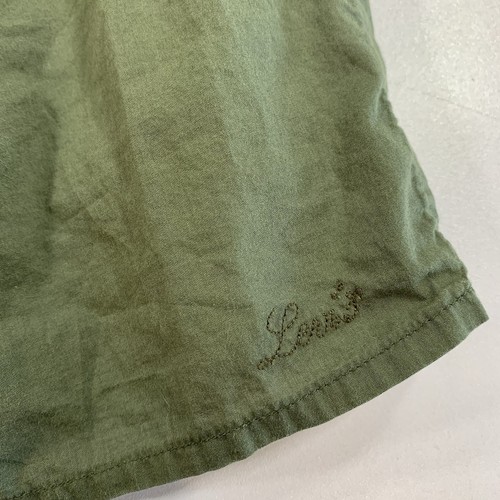 Levi’s Cropped Tank Top Cici Small Green Lace Trim - photo 4