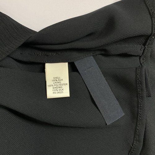 Banana Republic Silk Dress Beaded Black Petite 00 - photo 3
