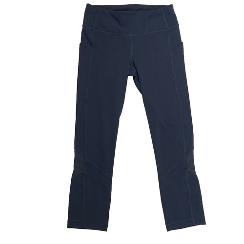 Lululemon Pace Rival Crop Legging Size 4 22" Midnight Navy - photo 2