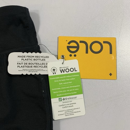 Lole Logane Leggings XS NWT Black Merino Wool Blend - photo 3