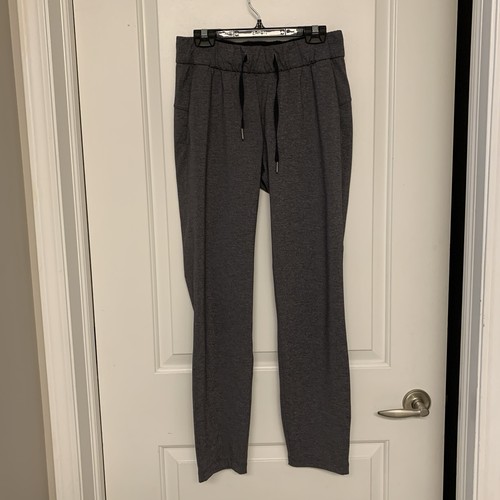 Lululemon On The Fly Pant 4 28" Luxtreme Heathered Black Grey