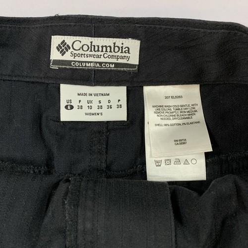 Columbia Cargo Skirt Size 6 Black Cotton Stretch - photo 3