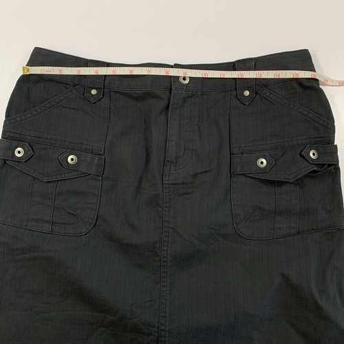 Columbia Cargo Skirt Size 6 Black Cotton Stretch - photo 4