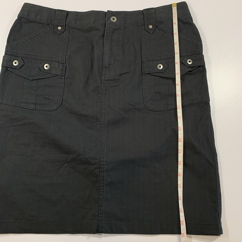 Columbia Cargo Skirt Size 6 Black Cotton Stretch - photo 5