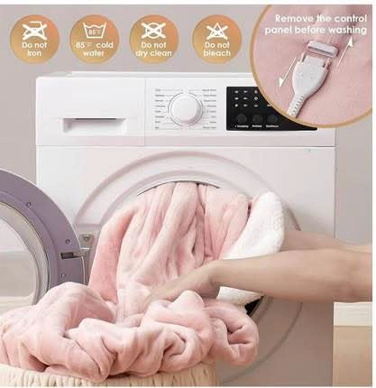 EHEYCIGA Heated Blanket 9 Heating Levels 74x84 Inches - photo 2
