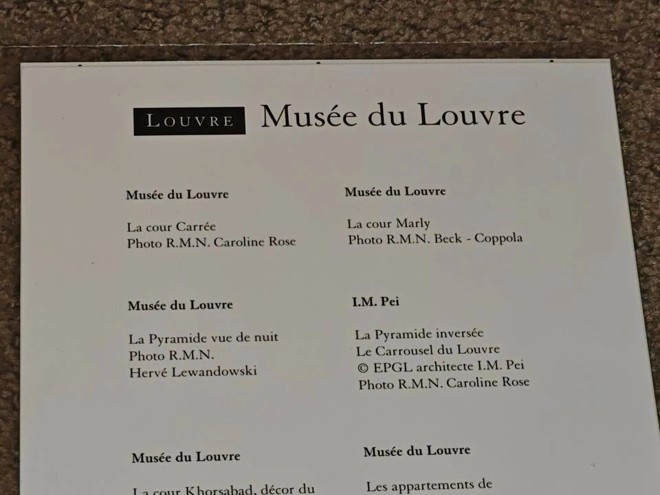 1996 Louvre Museum Paris - Collectible Art Vignette Stamp Sheet - photo 5