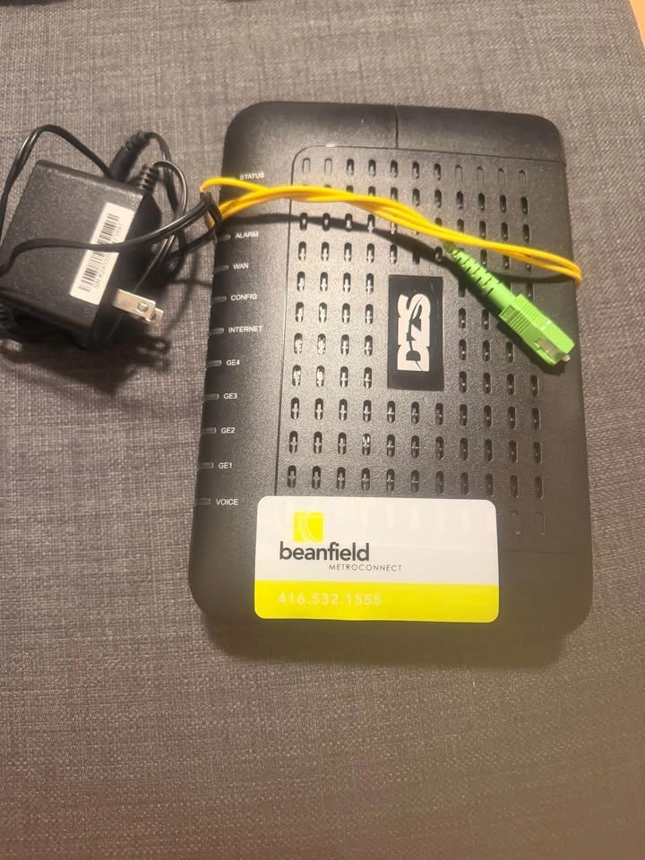 DZS Fiber ONT Modem - Fibre Internet Equipment - photo 2