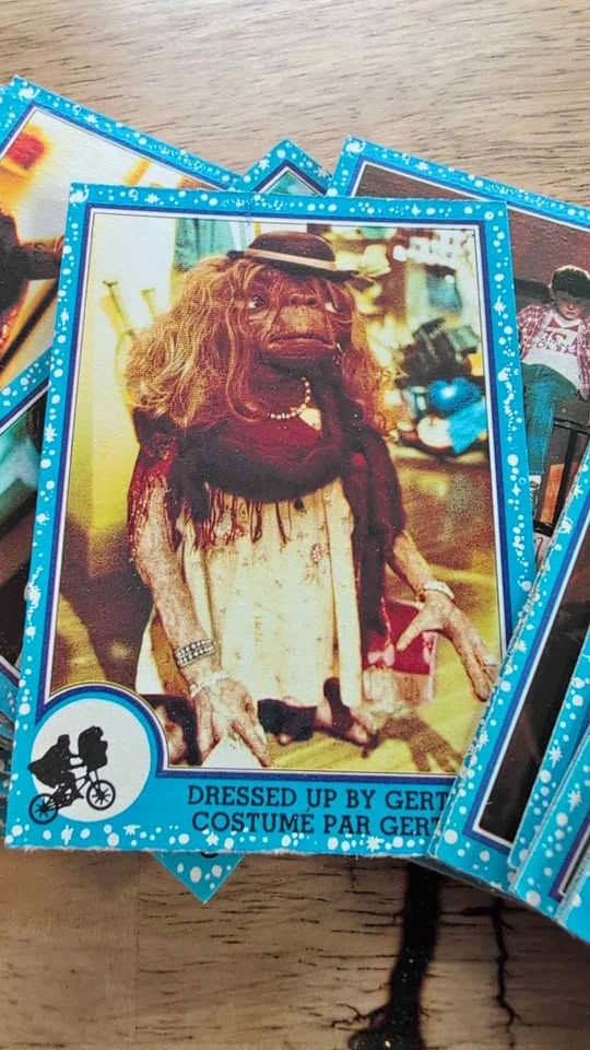 1982 O-Pee-Chee E.T. The Extra-Terrestrial Trading Cards full se