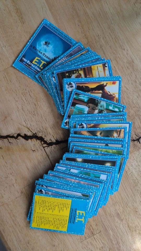 1982 O-Pee-Chee E.T. The Extra-Terrestrial Trading Cards full se - photo 2