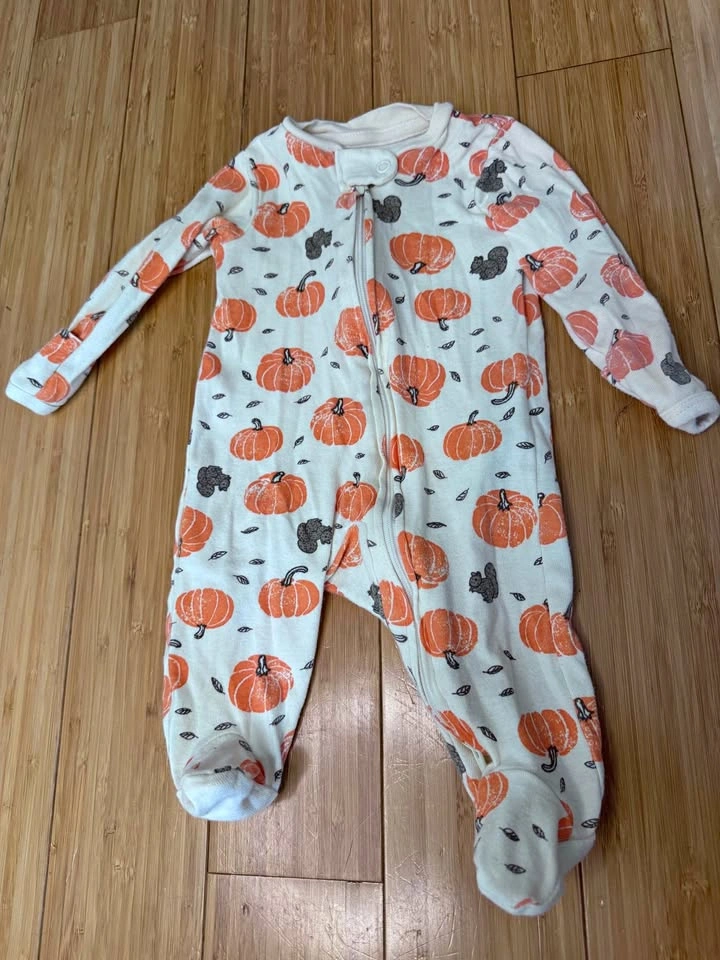 Pumpkin overalls
