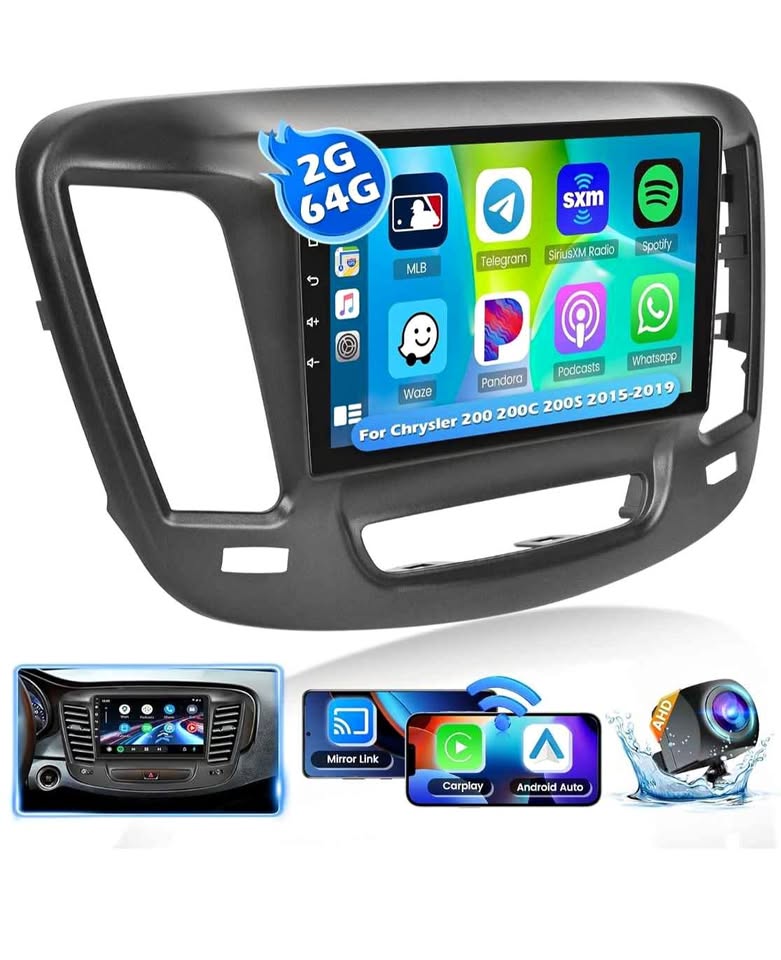 Android Car Stereo for Chrysler 200 2015-2019