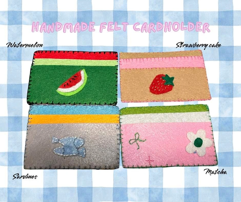 Handmade Felt Cardholder