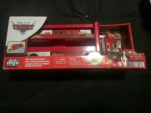 Disney Pixar Cars Mini Racers Mack Hauler Carrying Case