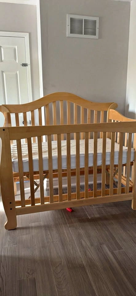 Wooden Baby Crib