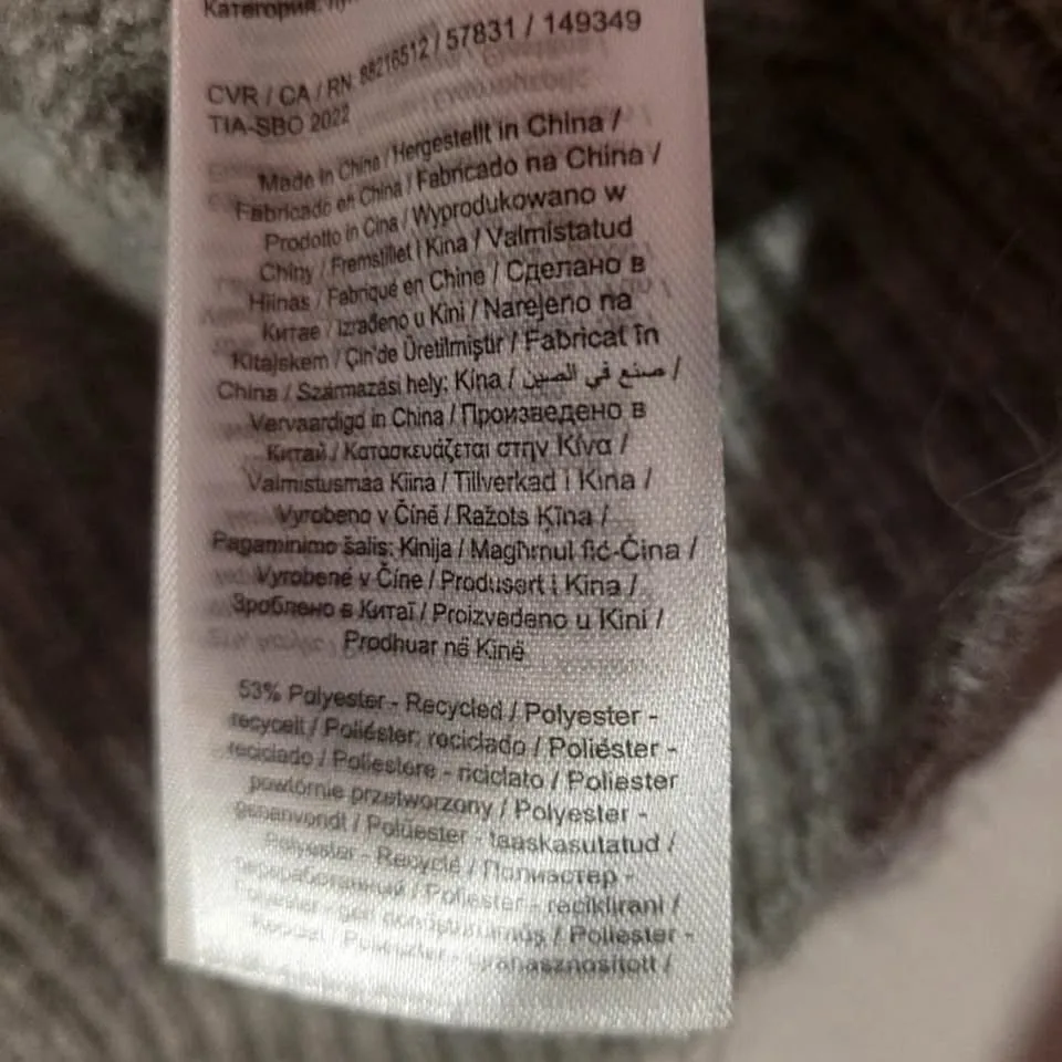 Yasbistra New Gray Melange  Very Soft Sweater Size Large image indicator(5)