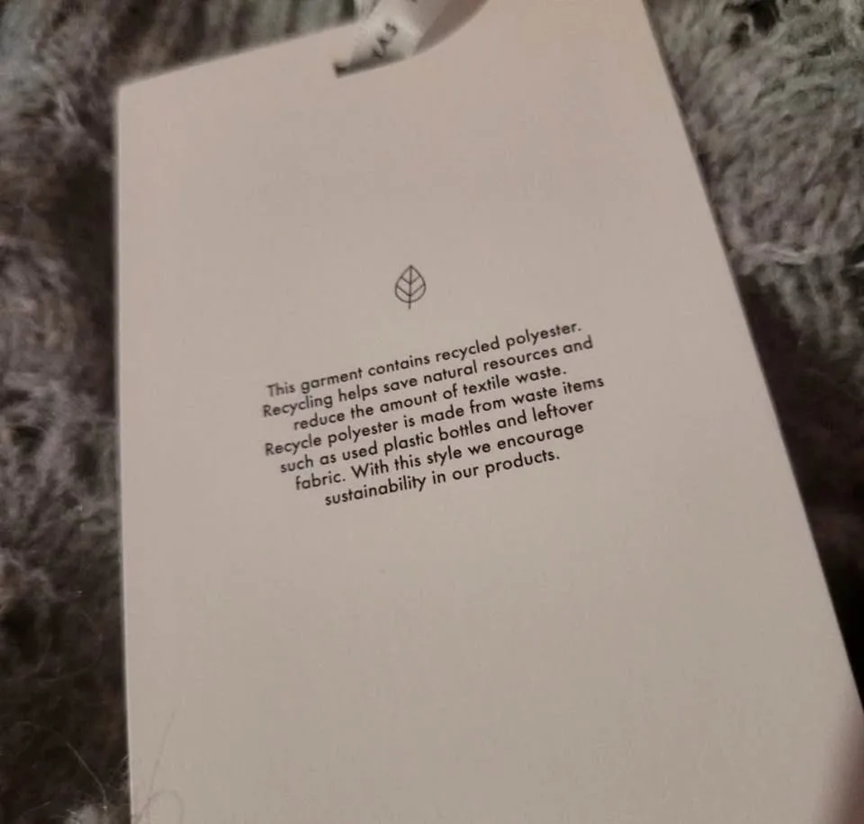 Yasbistra New Gray Melange  Very Soft Sweater Size Large image indicator(8)