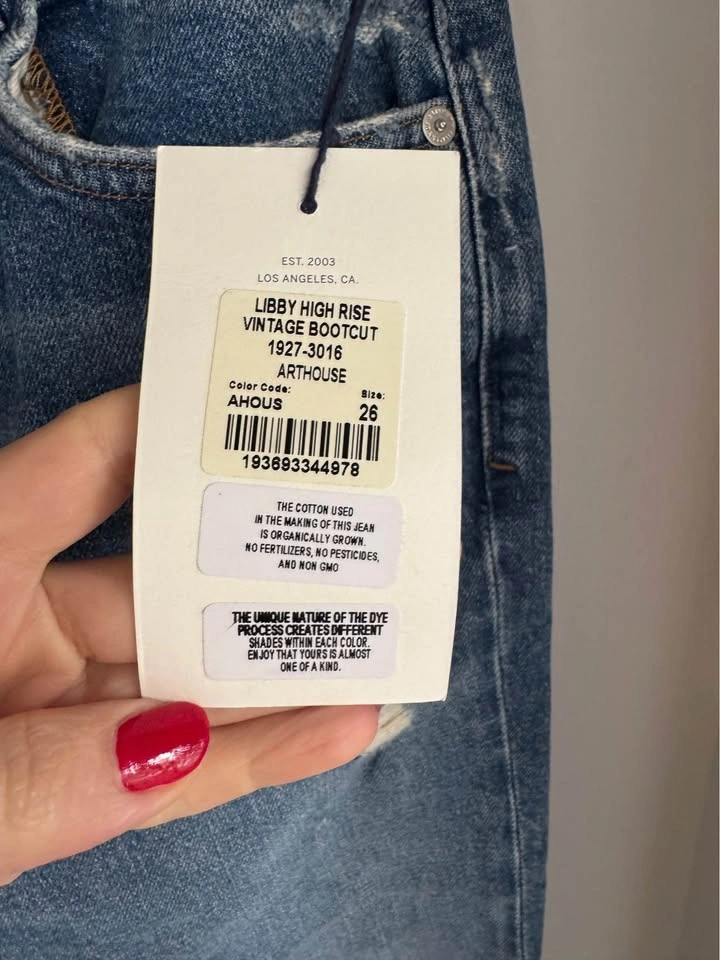 Citizens of Humanity Libby High Rise Bootcut Jeans – Size 26 – N - photo 2