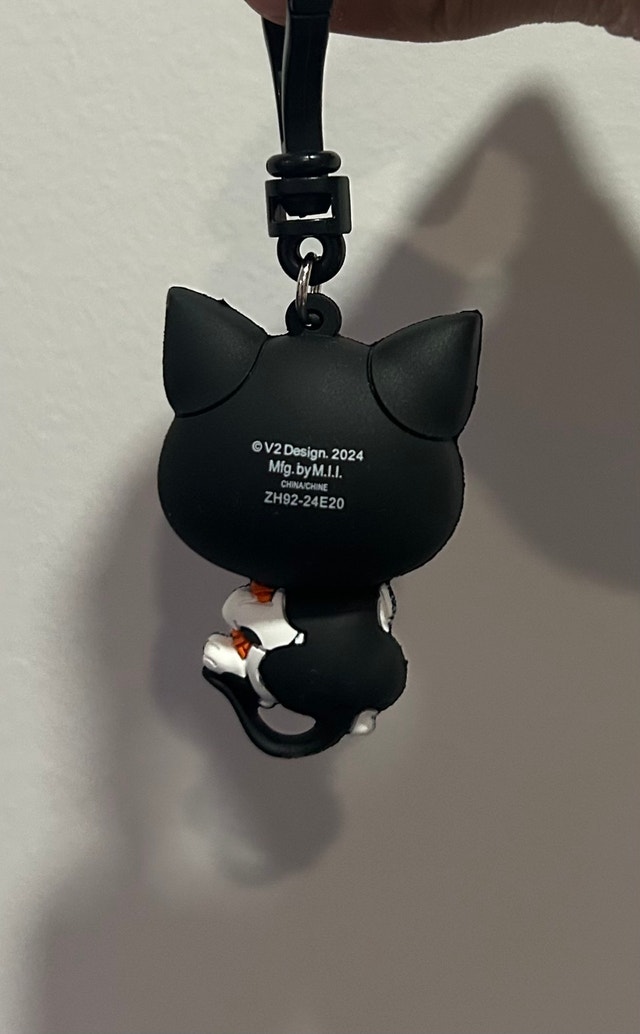 Monogram Cat Keychain - photo 2