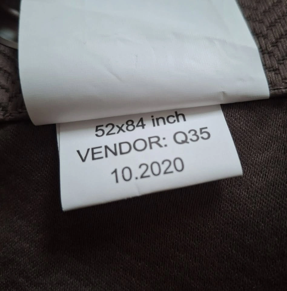 Brown Blackout Curtains, 2 Panels 52x84" – Room Darkening - photo 4
