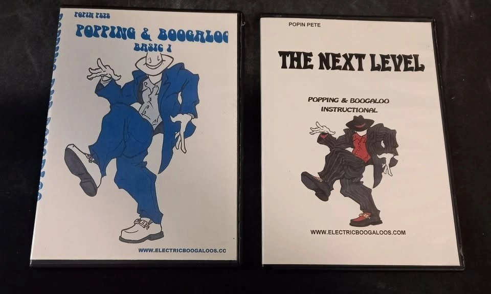 Rare Vintage Popping & Breakdance Instructional DVD/VHS Lot - photo 2