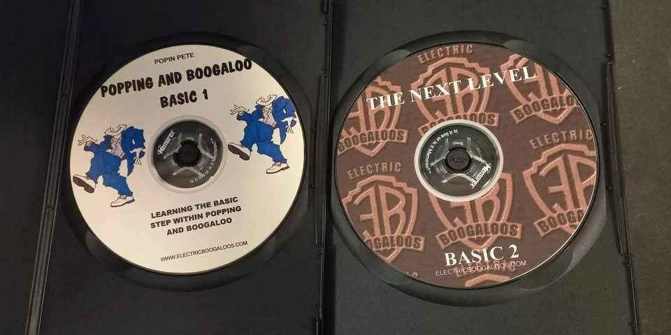 Rare Vintage Popping & Breakdance Instructional DVD/VHS Lot - photo 3