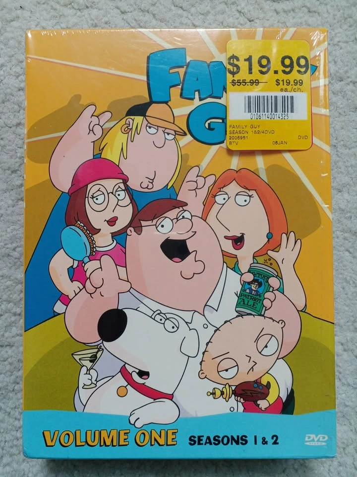 Family Guy DVD Box Set – Complete Seasons 1-3 - photo 2
