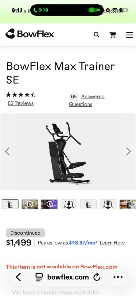 Bowflex Max Trainer SE - photo 5