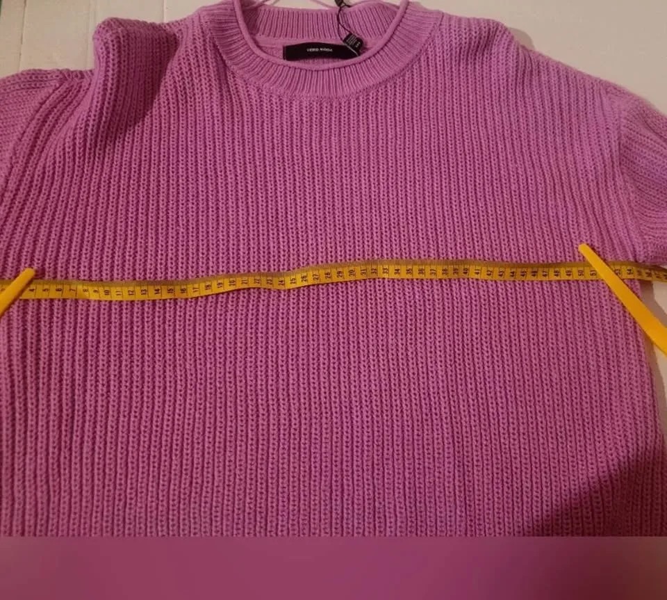 Vero Moda Lilac Cowl Neck Sweater - Size M image indicator(6)