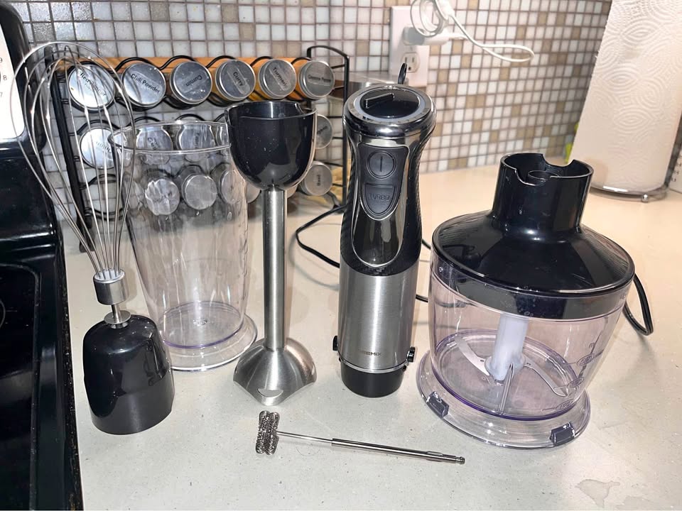 5-in-1 Handheld Immersion Blender