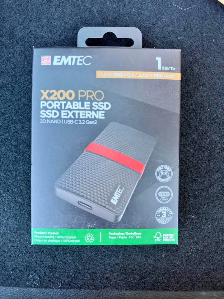Brand New Emtec X200 Pro SSD 1TB (BNIB)
